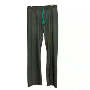 Figs Technical Collection Gray Drawstring Scrubs Pants Size Smalll